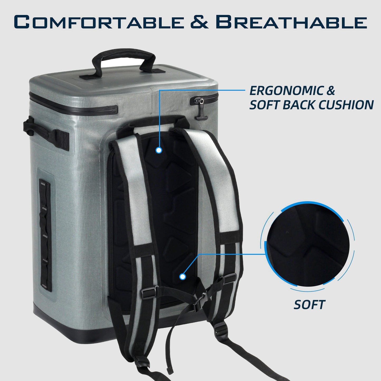 519 Fitness Waterproof Soft Backpack Cooler