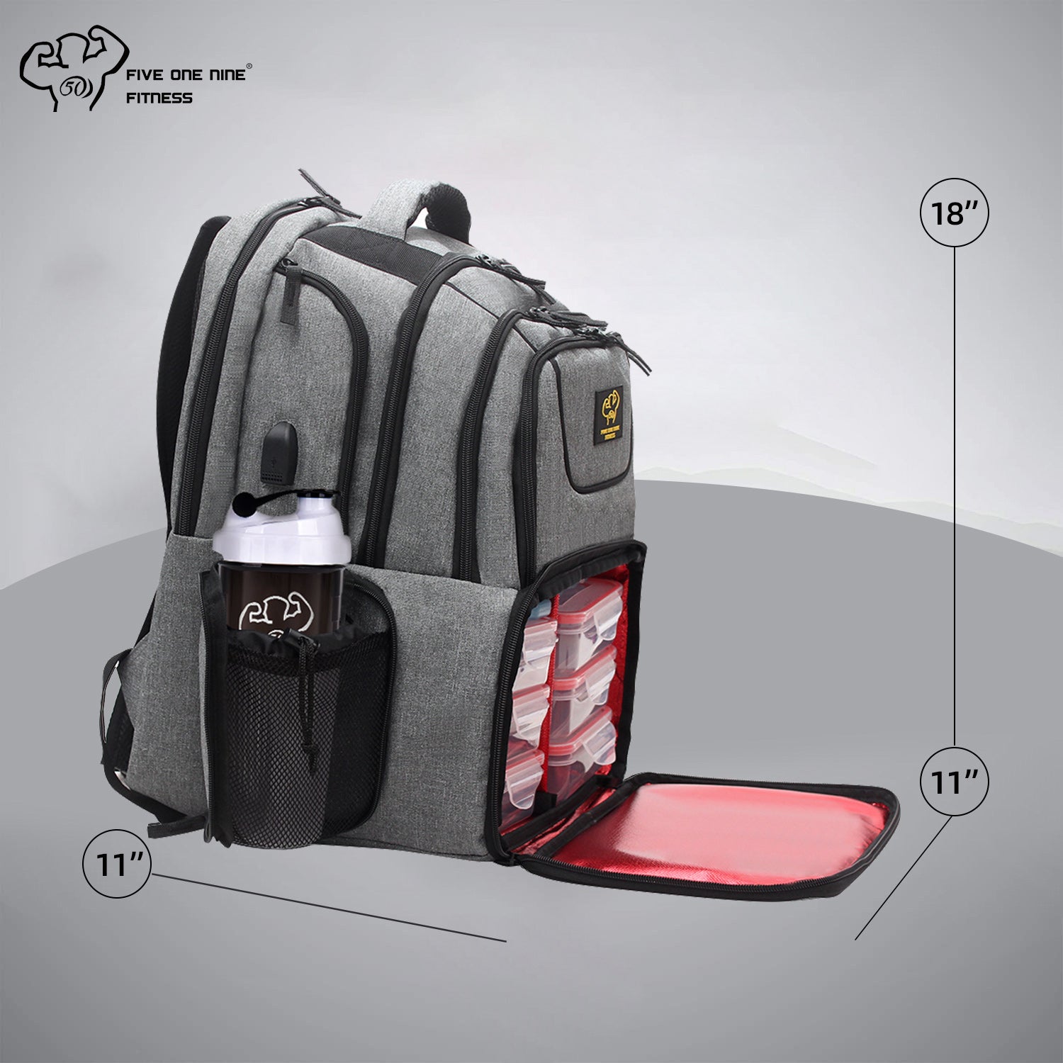 Meal Prep Backpack  Meal Management Bag – Gym Generation®