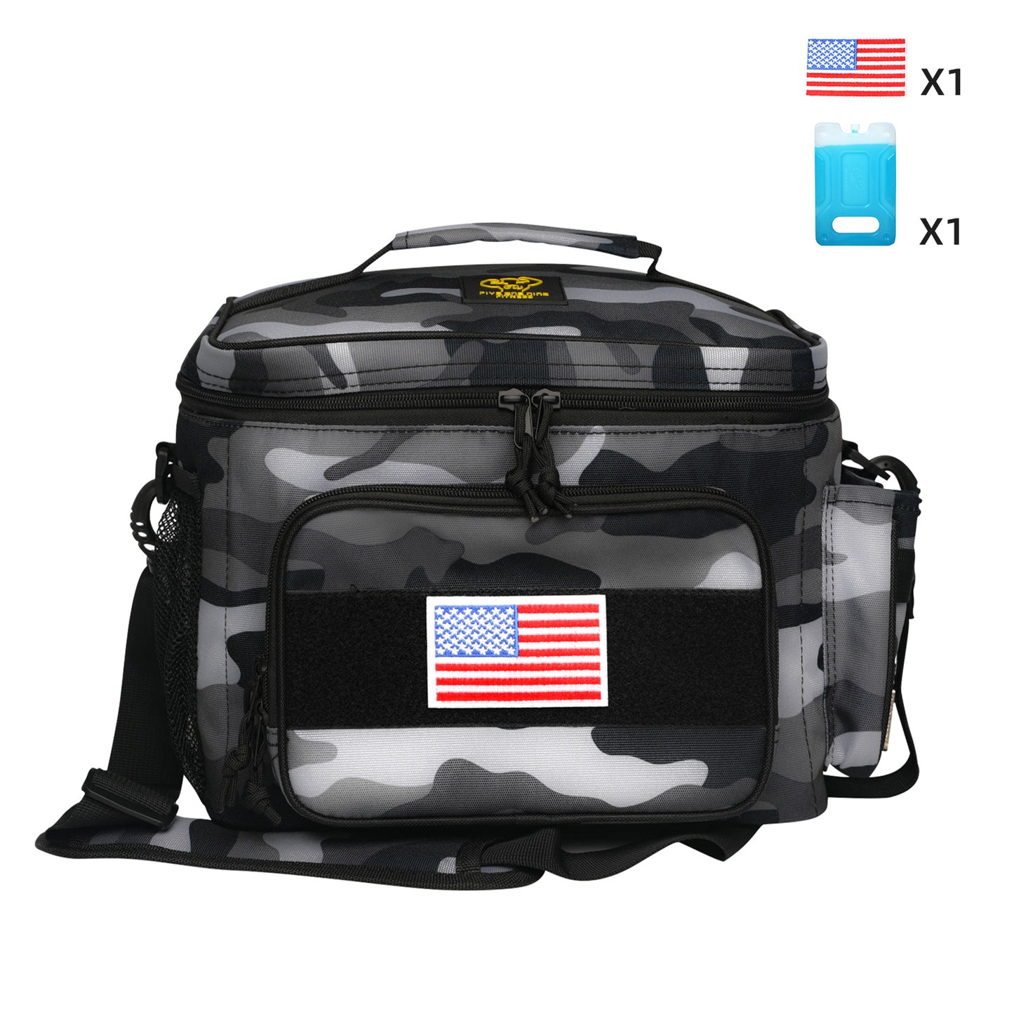 Tactical Lunch Box for Men, Insulated Lunch Bag for Men Adult